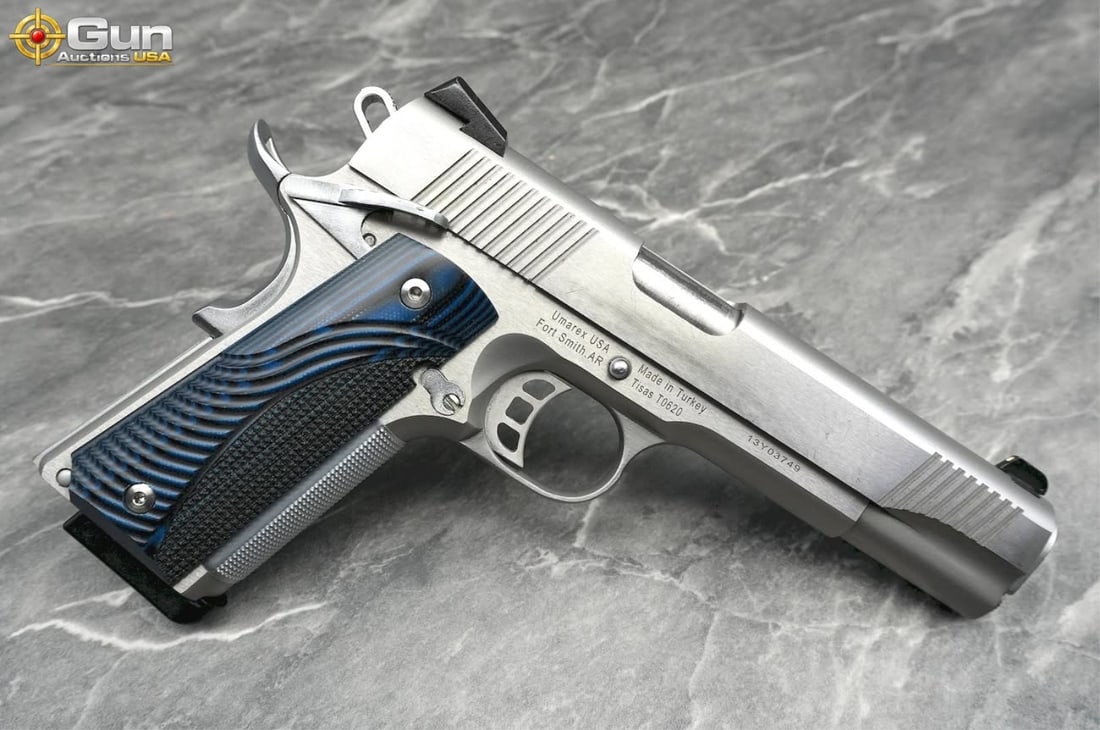 TISAS REGENT R200S .45 ACP Pistol. Very Good. 5" Barrel. Shiny Bore, Tight Action Semi Auto . (1 of 11)