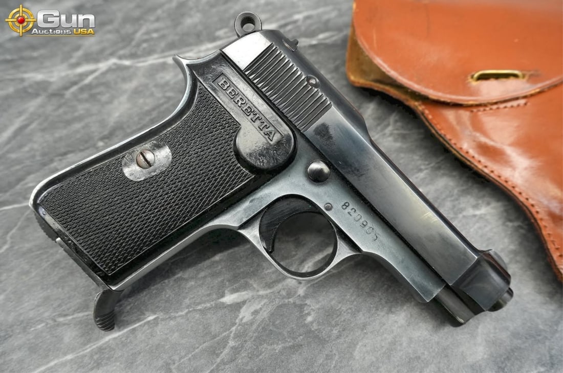 BERETTA 1952 7.65 PISTOL. Good Condition, Normal Handling Marks. 3.25" Barrel. Shiny Bore, Tight (1 of 14)