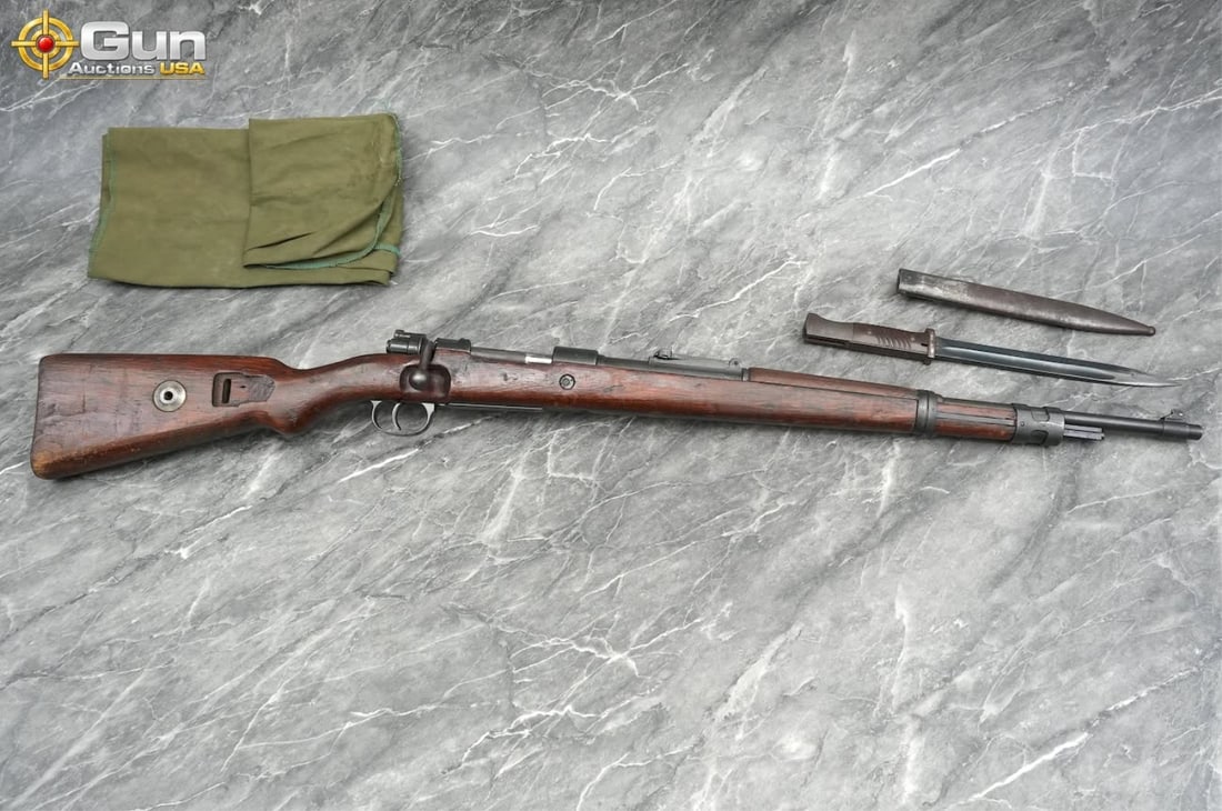 MAUSER OBERNDORF 98 7.92X57 MAUSER Bolt Action Rifle 23" Barrel, Shiny bore, Tight Action sn:53732 (1 of 20)