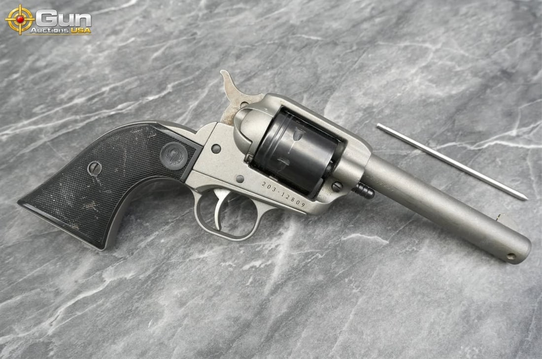 Ruger WRANGLER .22 LR Revolver 4.75" Barrel, Shiny Bore, Tight Action sn:203-12809 Good Condition, (1 of 8)
