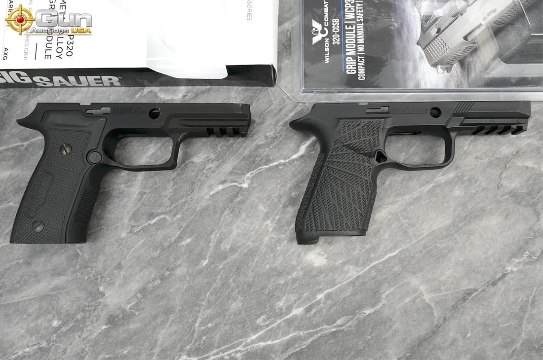 Two grip modules in total from Sig Sauer and Wilson Combat. Excellent Condition. This variety (1 of 7)
