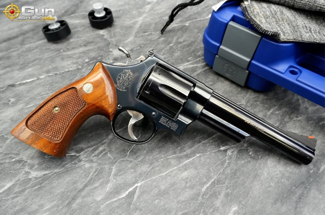 S&W 29-3 .44 MAGNUM DIRTY HARRY REVOLVER Revolver 6" Barrel, Shiny Bore, Tight Action sn:AVT7062: S&W 29-3 .44 MAGNUM DIRTY HARRY REVOLVER Revolver 6" Barrel, Shiny Bore, Tight Action sn:AVT7062 Excellent Condition WOW! STUNNING and Built on the N-frame, this Model 29-3 in .44 Magnum wears a deep,