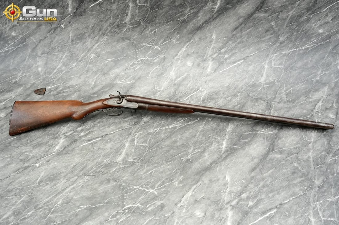 W. RICHARDS J. MANTON 12 ga. SXS Shotgun 30" Barrel, Shootable Boresn:12365 Good Condition, Normal: W. RICHARDS J. MANTON 12 ga. SXS Shotgun 30" Barrel, Shootable Boresn:12365 Good Condition, Normal Handling Marks 12 gauge shotgun bearing W. Richards markings with J. Manton side lock marking, repres