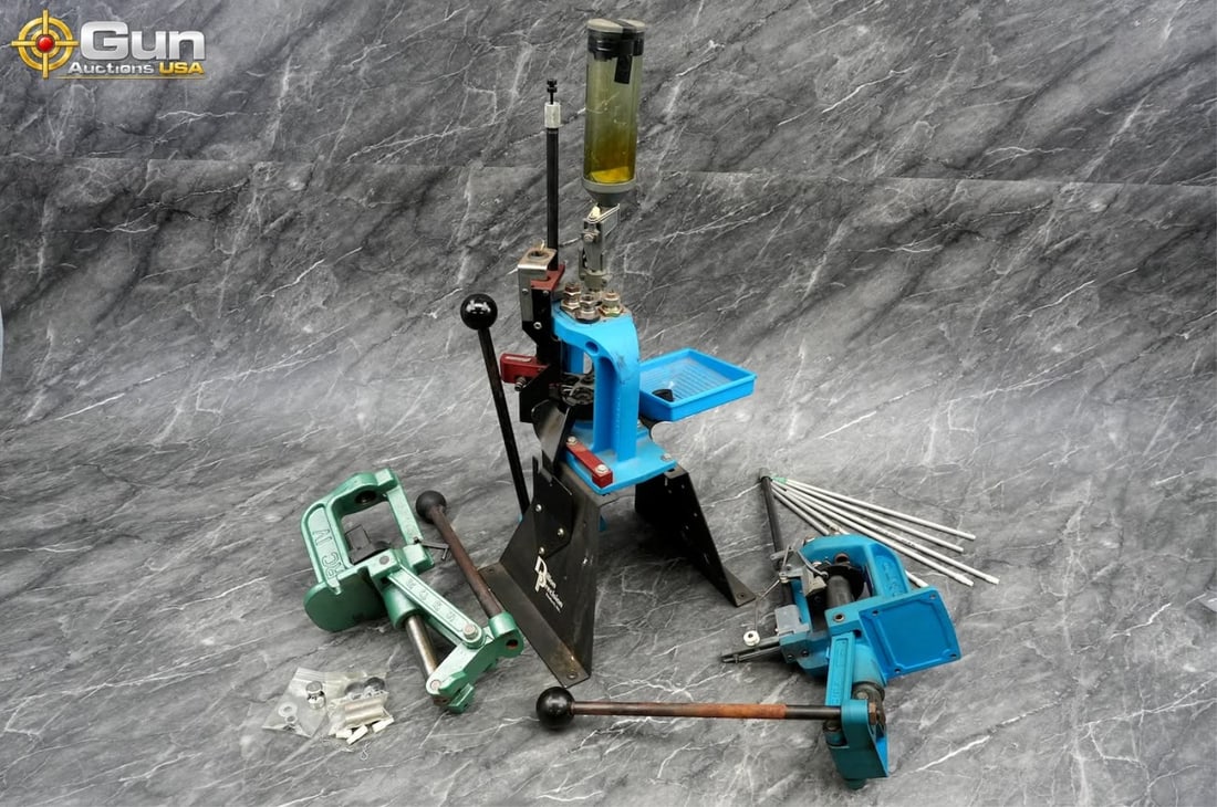 LOCAL PICKUP ONLY. Three reloading presses including RCBS and Dillon models. Good Condition. One (1 of 20)
