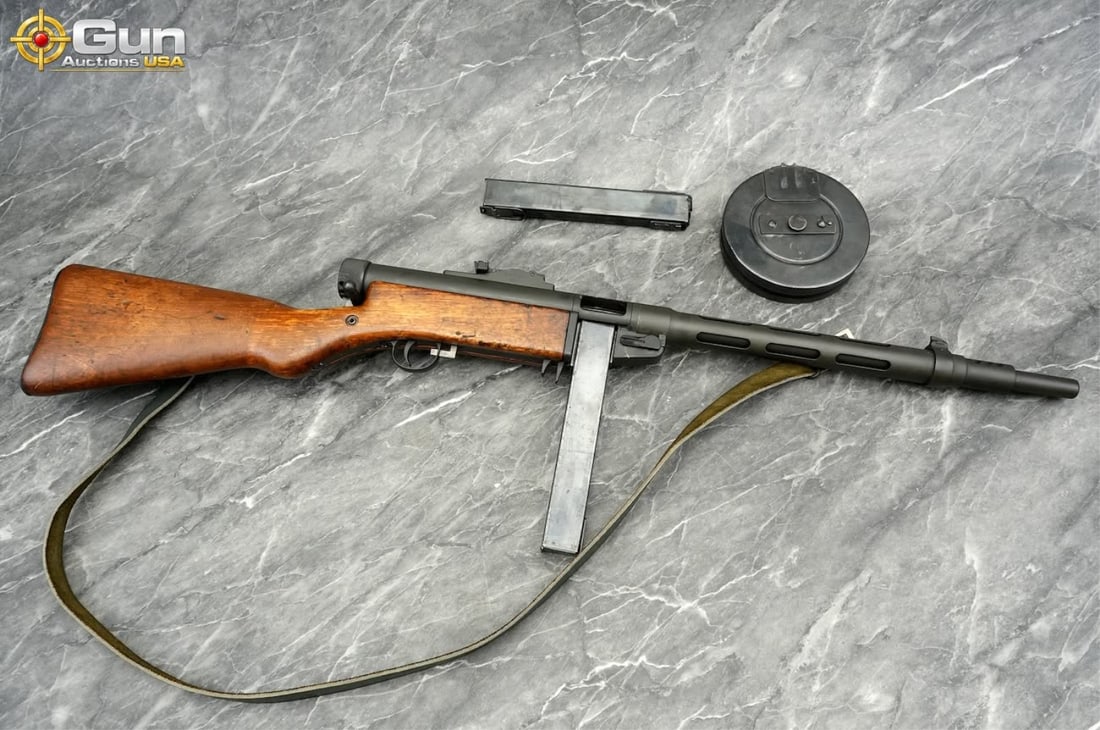 TNW M31 SA 9X19 Semi Auto Rifle, 16.75" Barrel, Very Good Condition, Shiny Bore, Tight Action,: TNW M31 SA 9X19 Semi Auto Rifle, 16.75" Barrel, Very Good Condition, Shiny Bore, Tight Action, sn:H003677This Suomi M31 reproduction by TNW, chambered in 9mm, features a traditional wooden stock with 