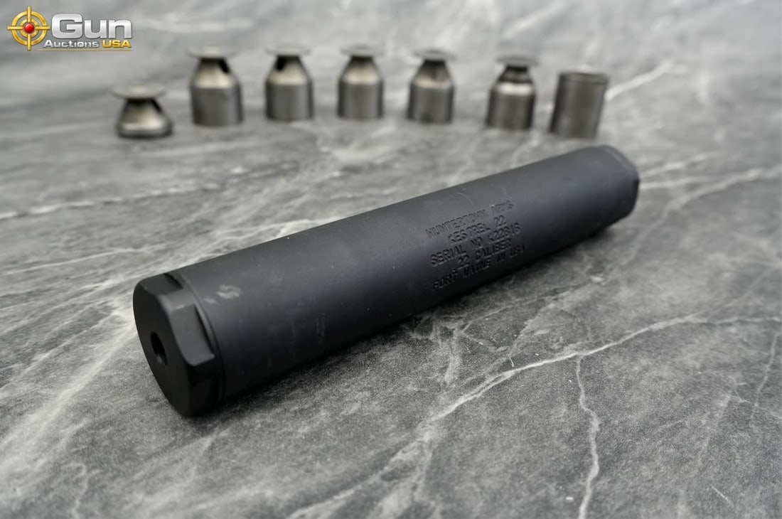 HUNTERTOWN ARMS KESTREL .22 CAL NFA/Silencer. Very Good. The Kestrel 22 is the most user friendly (1 of 8)
