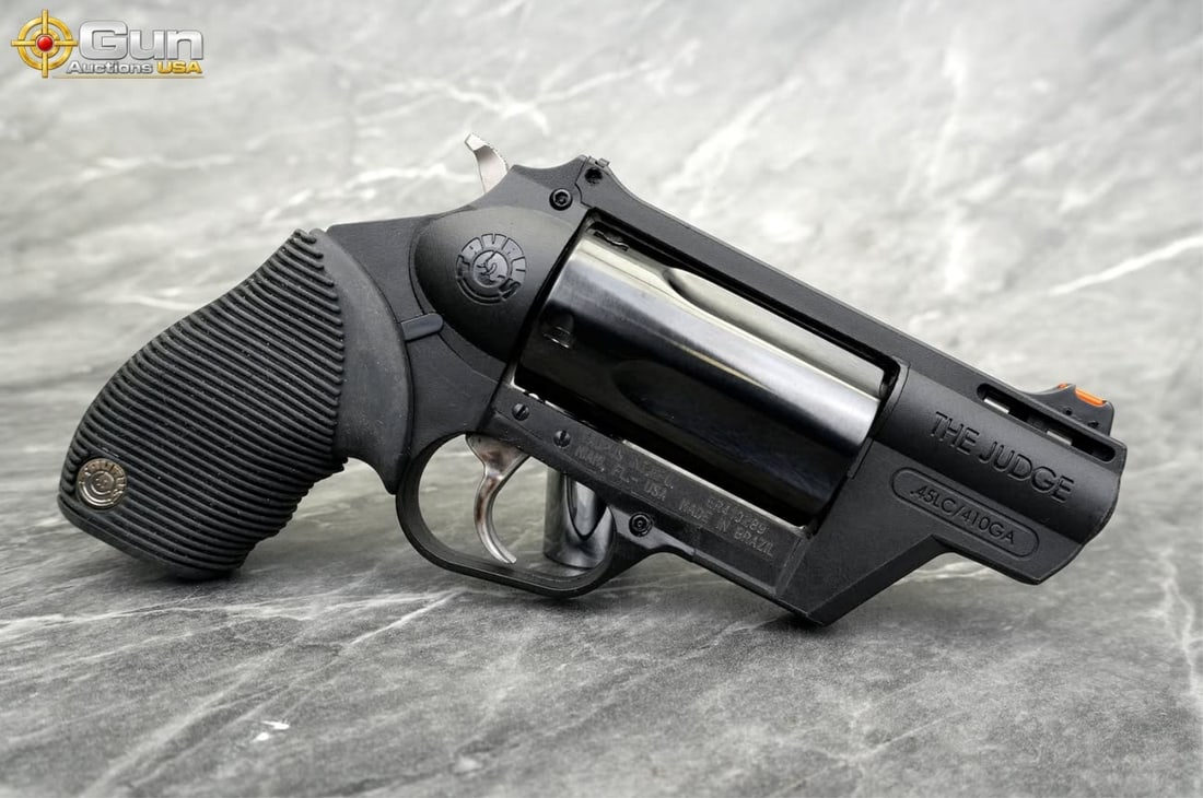 Taurus THE JUDGE .45 LC/.410 GA. Revolver, 2" Barrel, Excellent Condition, Shiny Bore, Tight Action, (1 of 10)