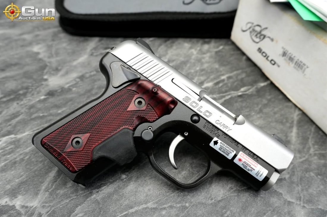 Kimber Solo Carry 9 mm Semi Auto Pistol, 2.5" Barrel, Excellent Condition, Shiny Bore, Tight Action, (1 of 15)