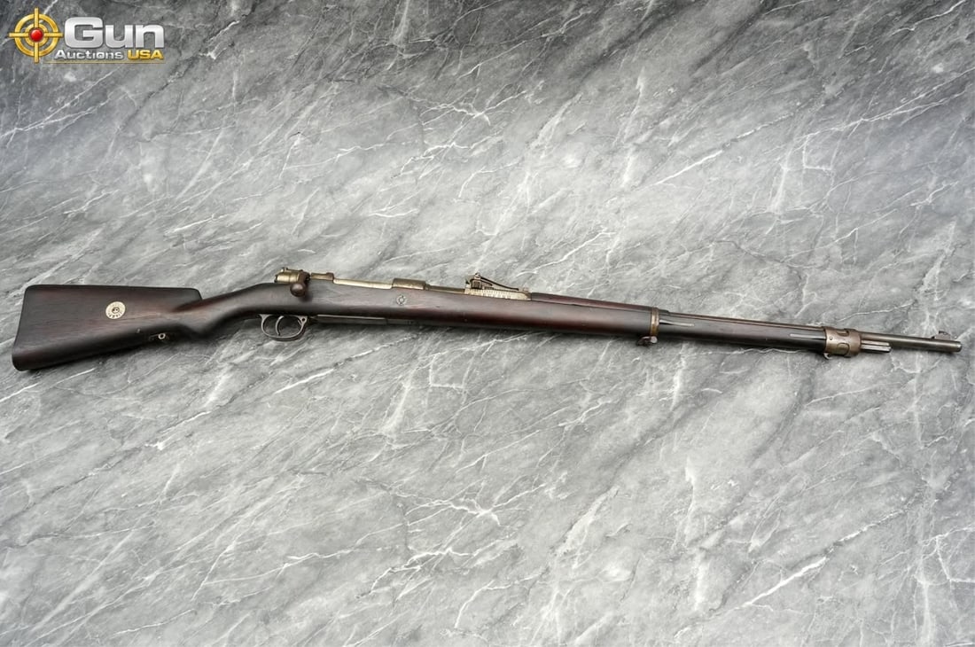 WWI Imperial German Spandau Gewehr 98 8mm Mauser Rifle (1915). Very Good. 29" Barrel. Shiny Bore,: WWI Imperial German Spandau Gewehr 98 8mm Mauser Rifle (1915). Very Good. 29" Barrel. Shiny Bore, Tight Action Bolt Action . An exceptional, highly desirable example of the definitive Imperial German 