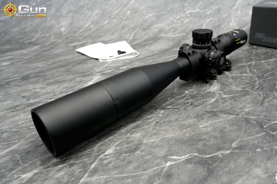 Sig Sauer TANGO4 6-24x50 Scope, Very Good Condition This optic features variable magnification, (1 of 15)