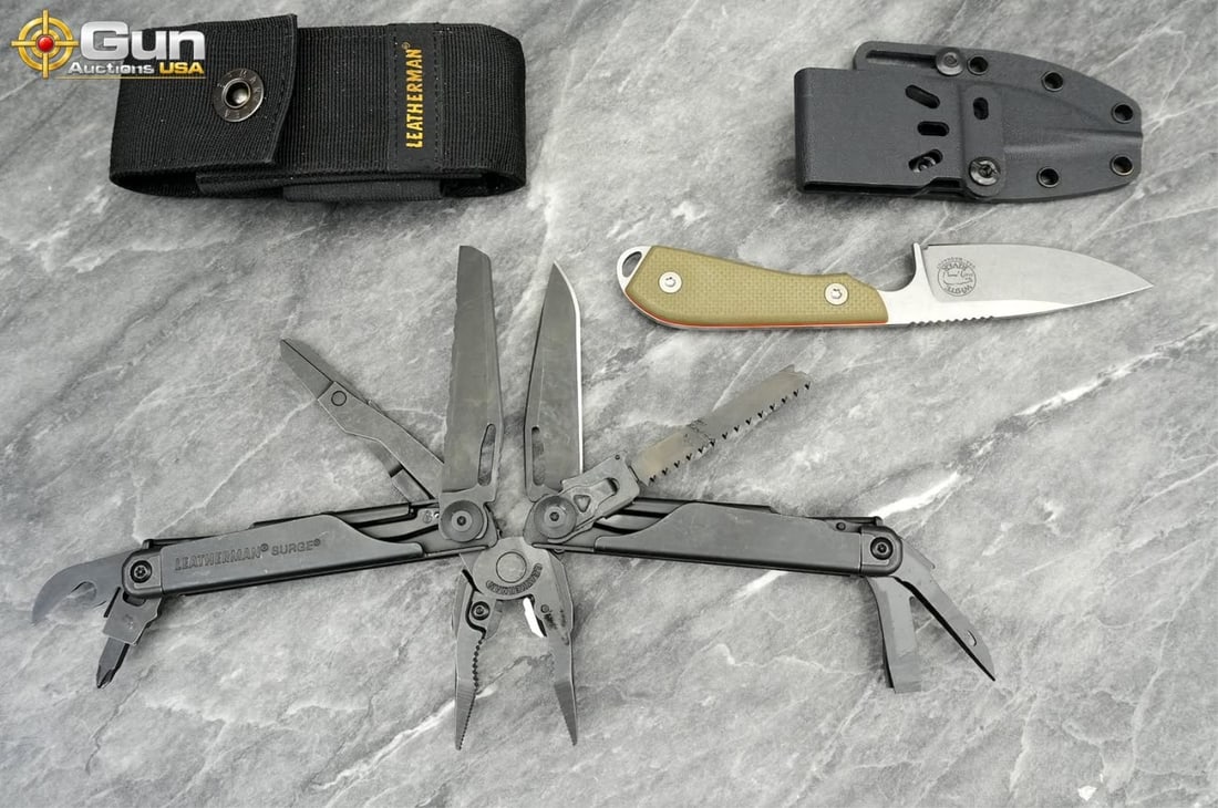 Ultimate EDC Combo — White River M1 Pro MagnaCut & Leatherman Surge, Very Good Conditio (1 of 12)