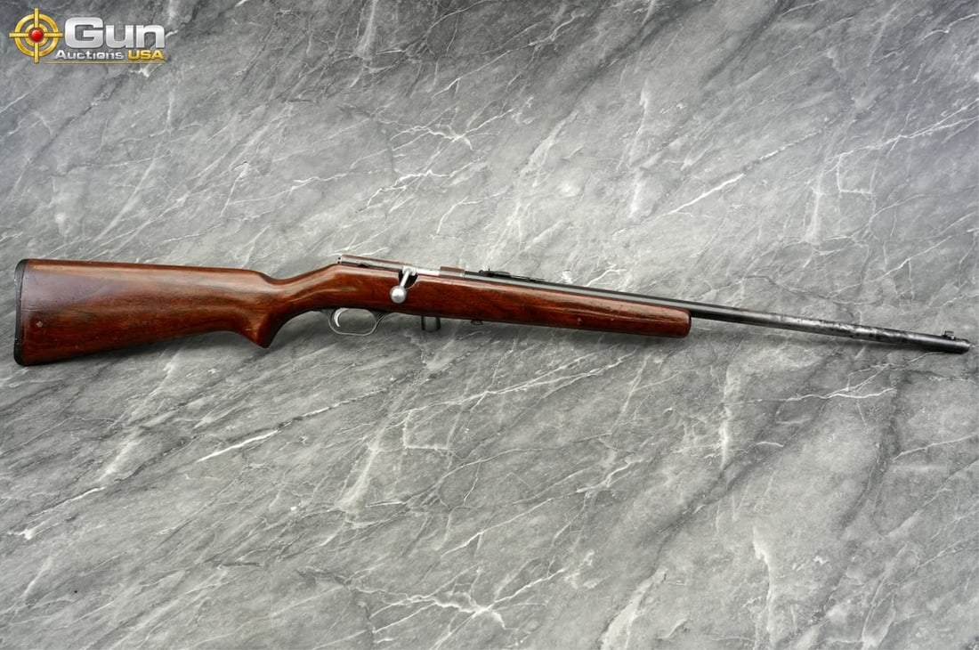 SAVAGE 3D .22 SHORT, LONG OR LONG RIFLE Rifle, 24" Barrel, Good Condition, Normal Handling Marks,: SAVAGE 3D .22 SHORT, LONG OR LONG RIFLE Rifle, 24" Barrel, Good Condition, Normal Handling Marks, Shiny Bore, Tight Action, sn:NSNSingle-shot rimfire rifle with walnut stock featuring a straight comb 