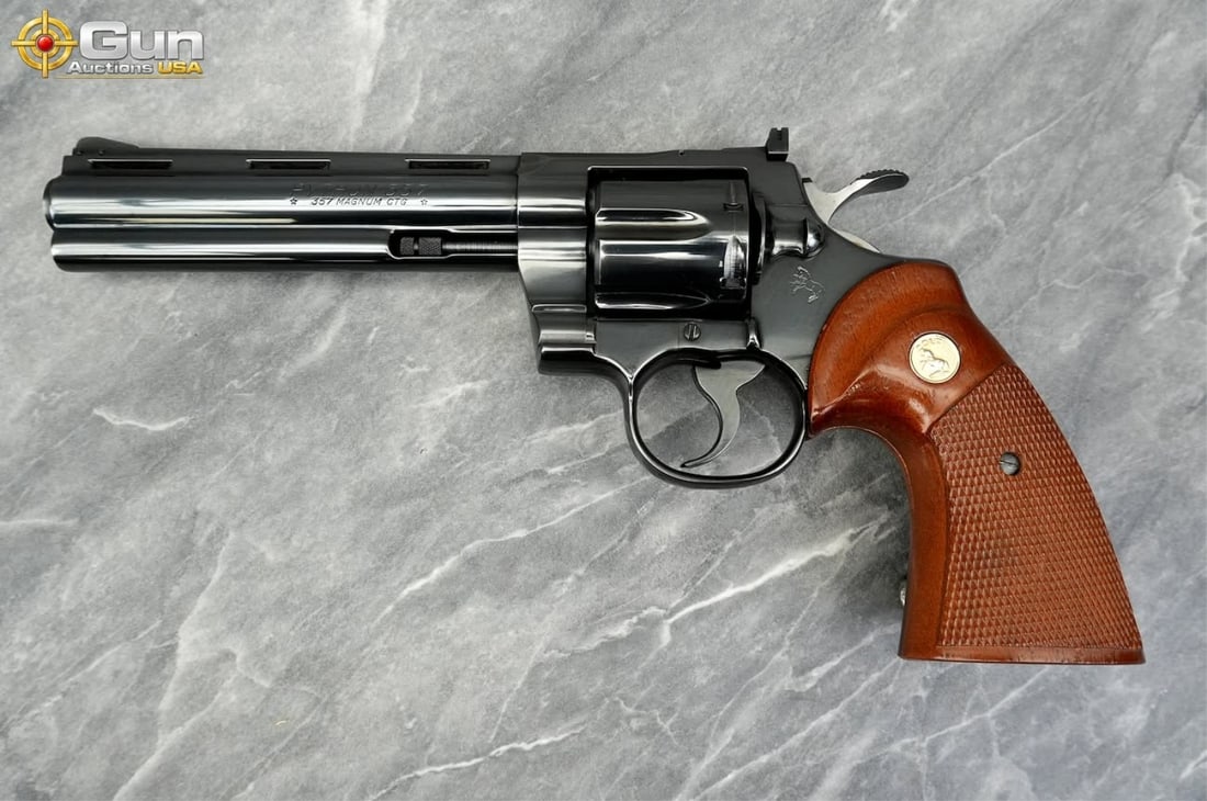 COLT PYTHON .357 MAG 6" REVOLVER - 9