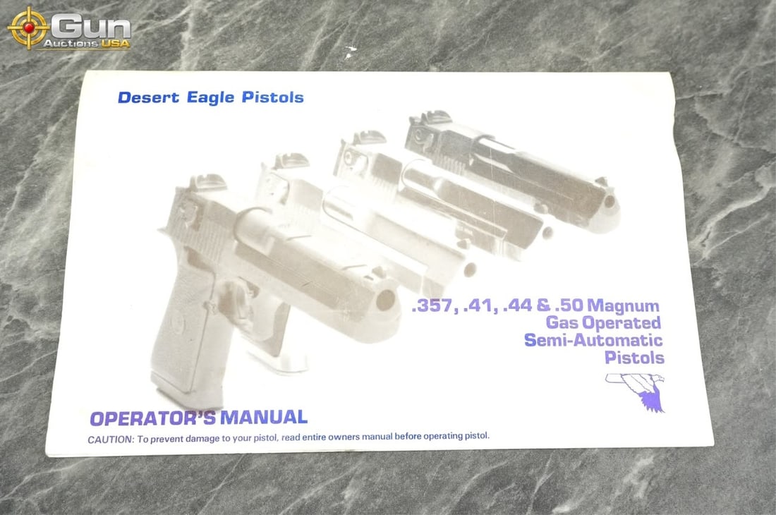 DESERT EAGLE .41/.44 SEMI PISTOL - 13