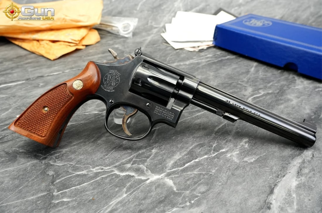 S&W 17-4 .22 LR 6" K22 REVOLVER (1 of 20)