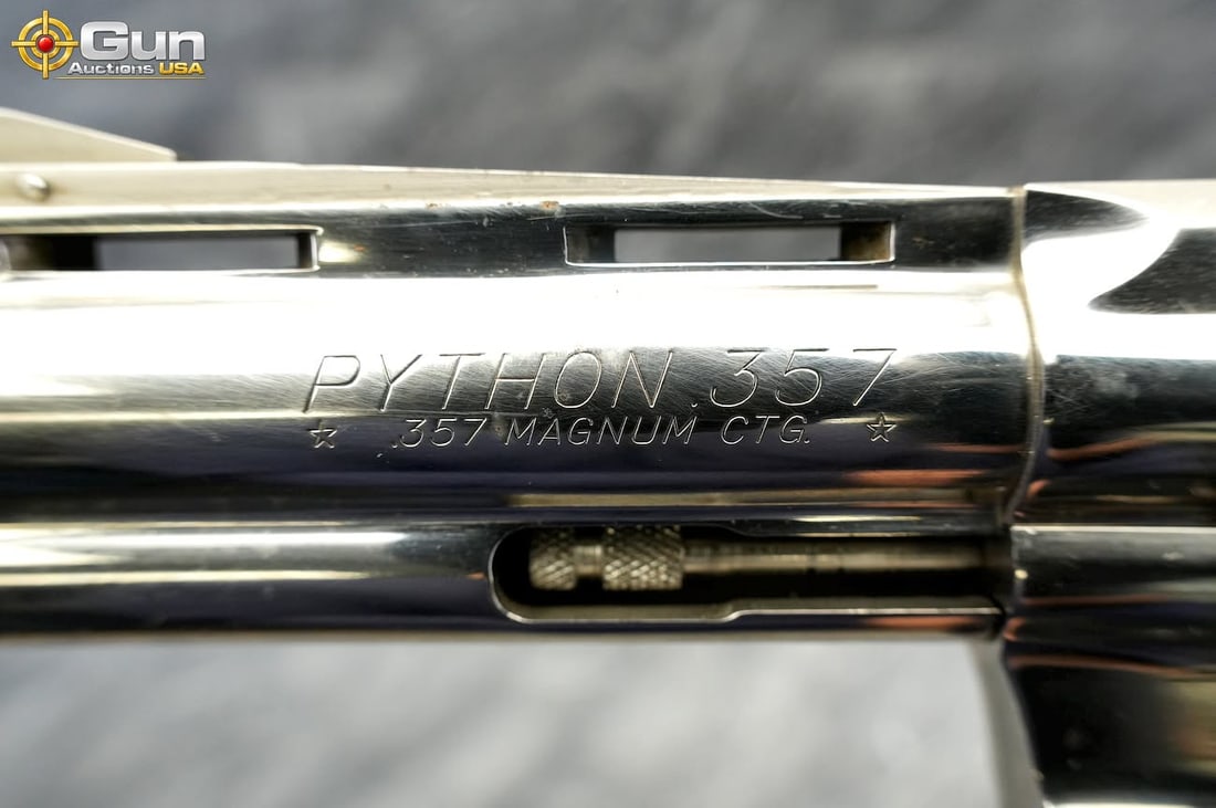 COLT PYTHON .357 MAGNUM REVOLVER - 7