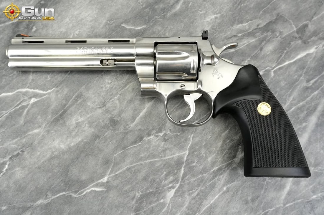 COLT PYTHON .357 MAG REVOLVER 6in - 9