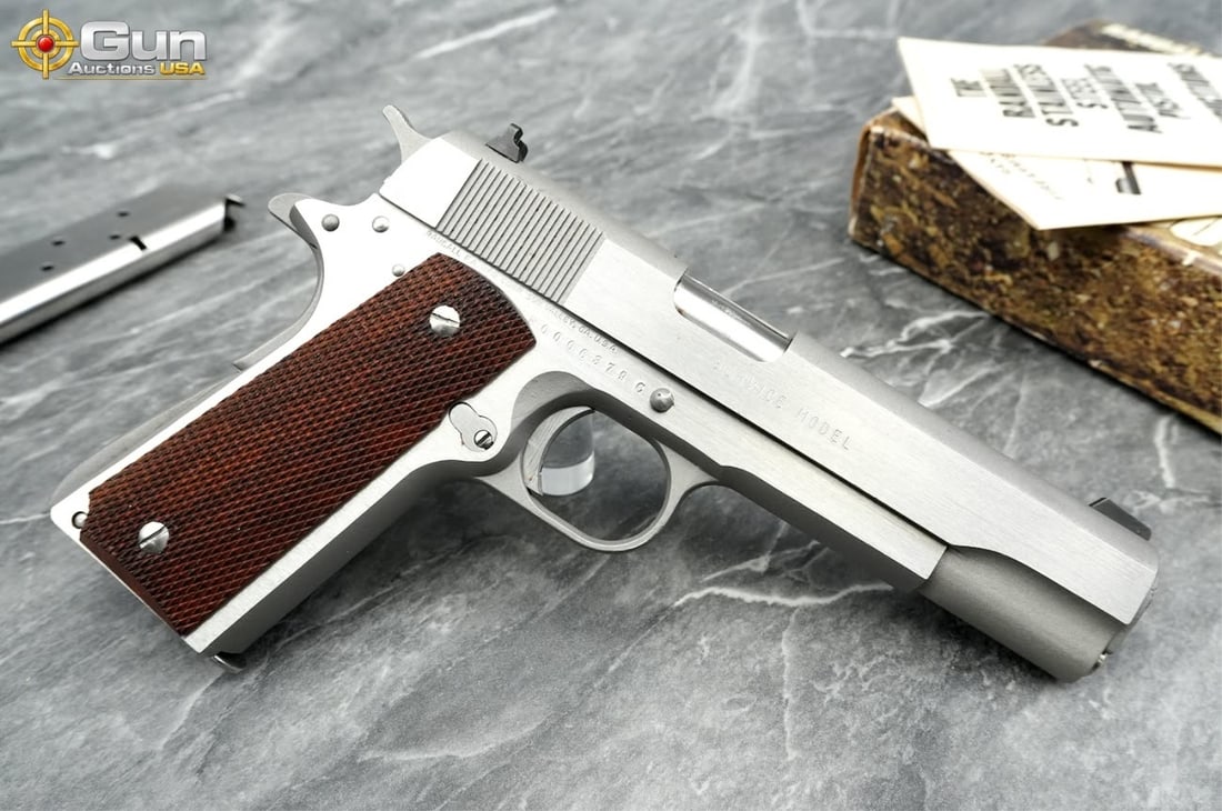 RANDALL SERVICE MODEL .45 AUTO PISTOL (1 of 18)