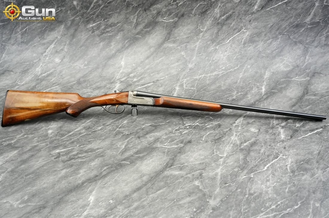 EIG-EIBAR .410 SxS Box-Lock SHOTGUN: EIG-EIBAR SXS .410 ga. Double Barrel Shotgun, 25.75" Barrel, Very Good Condition, Shiny Bores, Tight Action, sn:52343This Spanish-made EIG-Eibar side-by-side is chambered in .410 bore and built on a b