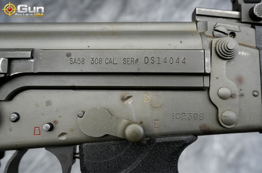 DSA SA58 .308 THREADED SEMI RIFLE - 4
