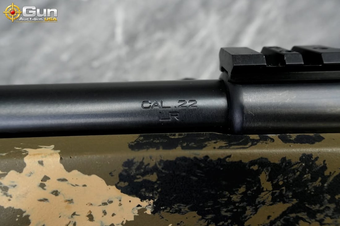 CZ 455 .22 LR THREADED BOLT RIFLE - 5