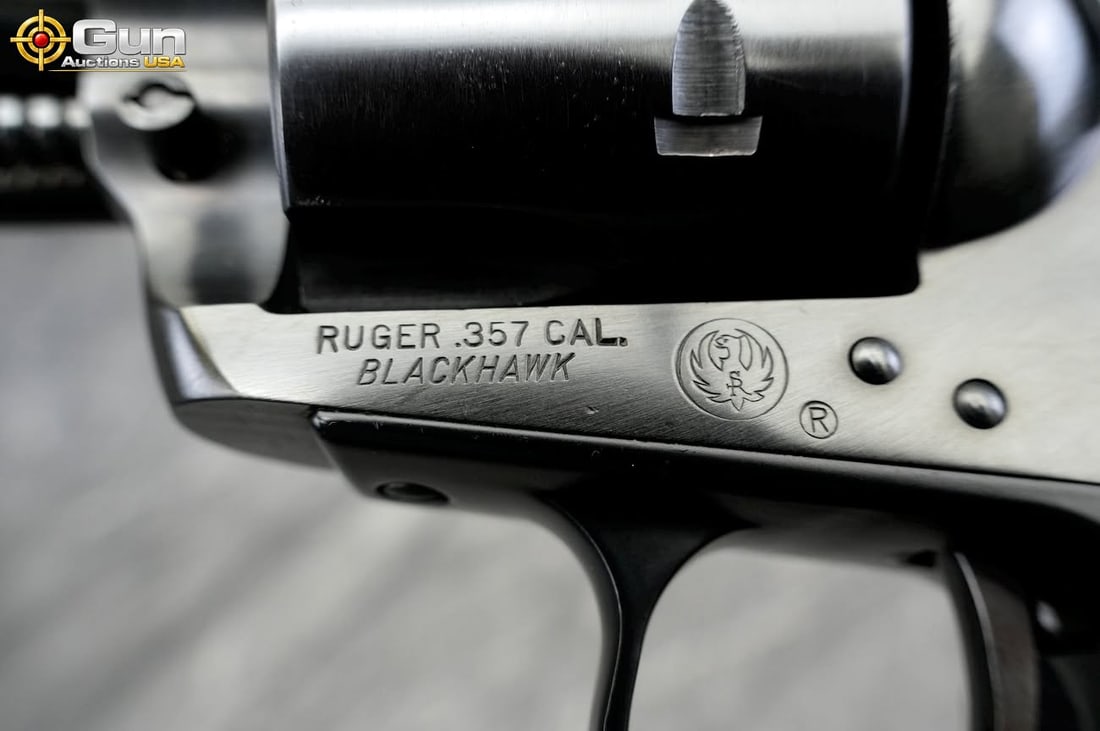 RUGER BLACKHAWK .357 REVOLVER - 8