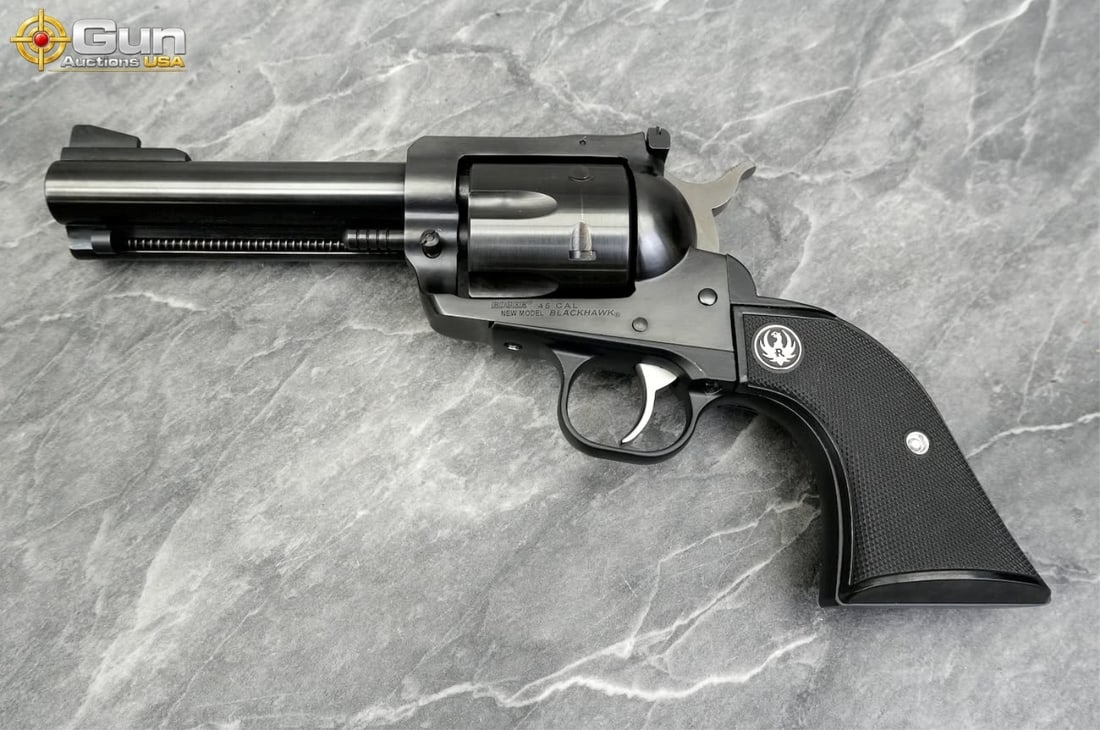 RUGER BLACKHAWK .45 REVOLVER - 8