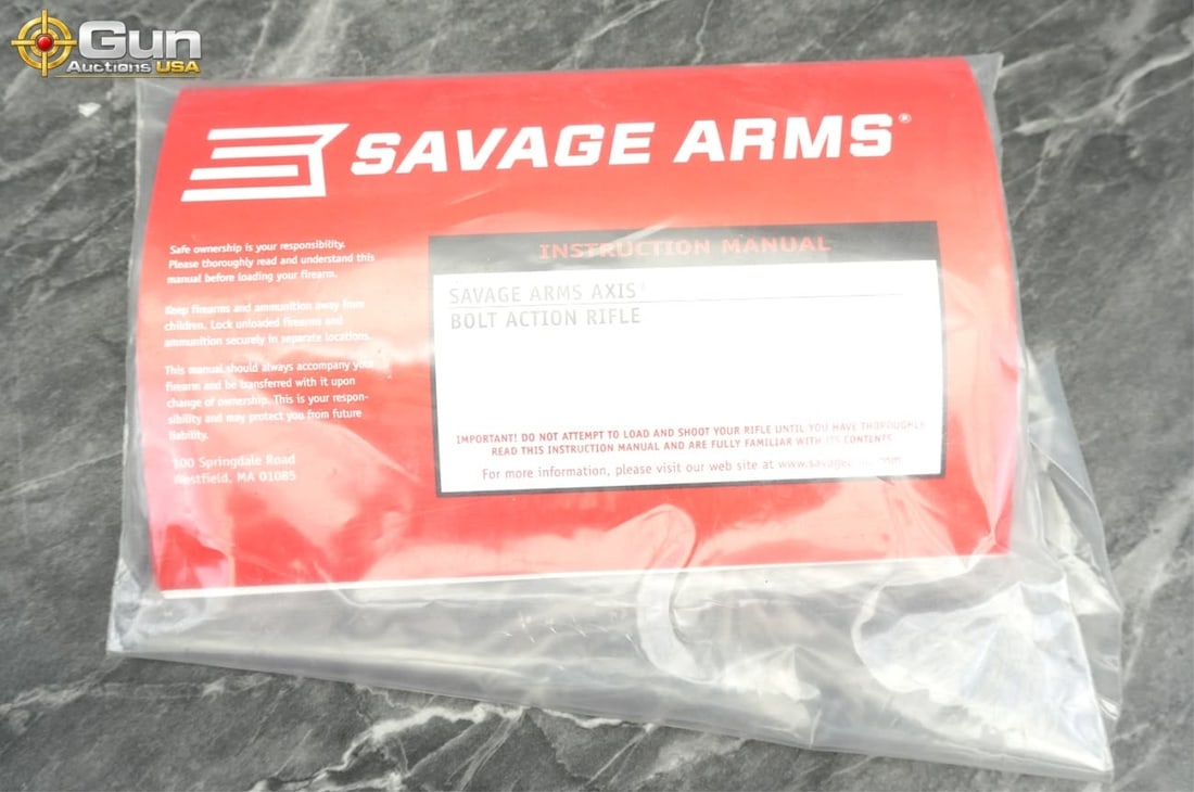 SAVAGE AXIS .308 WIN BOLT ACTION RIFLE - 19