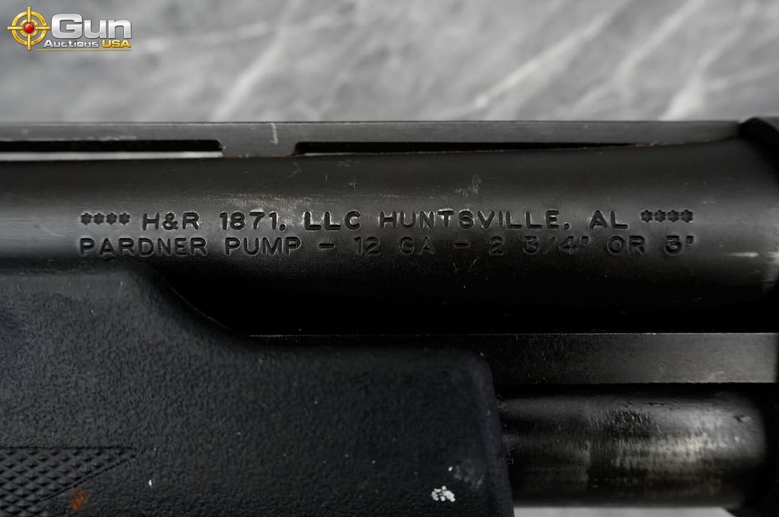 H&R PARDNER PUMP 12GA SHOTGUN - 4