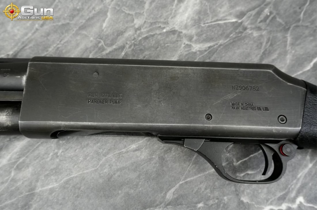 H&R PARDNER PUMP 12GA SHOTGUN - 6