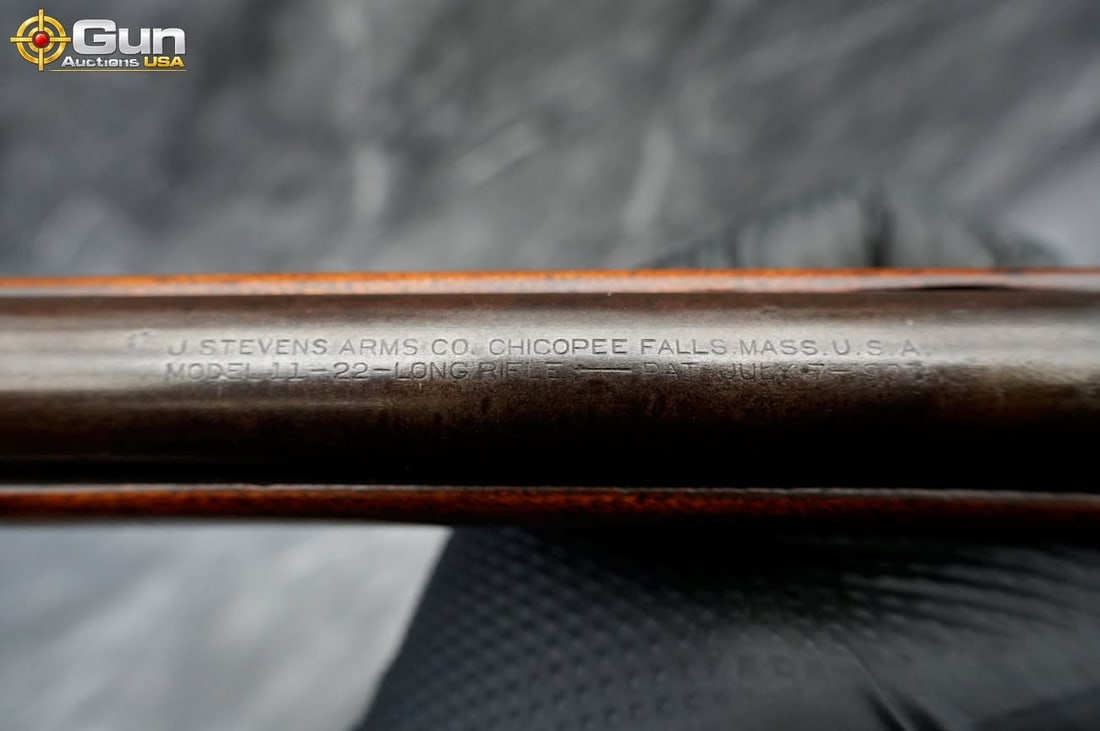 STEVENS Model 11 JUNIOR .22 LR ROLLING BLOCK - 4