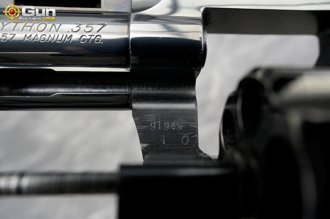 COLT PYTHON .357 MAG REVOLVER 2.5" BBL - 4