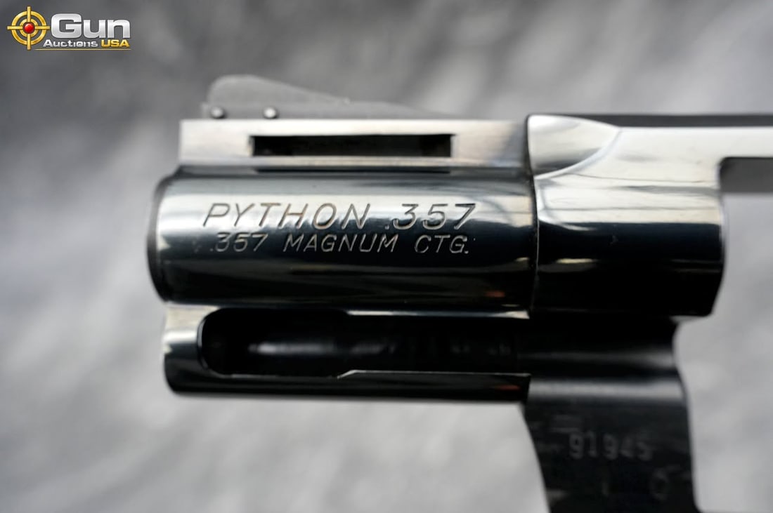 COLT PYTHON .357 MAG REVOLVER 2.5" BBL - 8