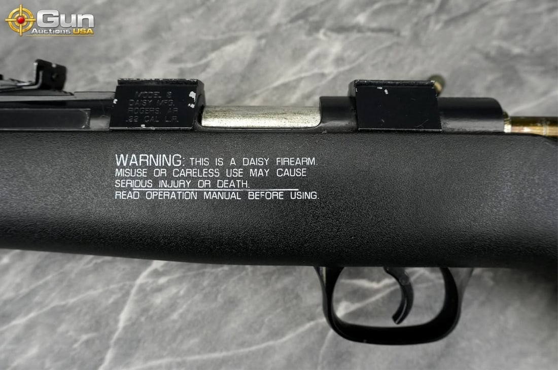 DAISY 8 .22 BOLT RIFLE - 7