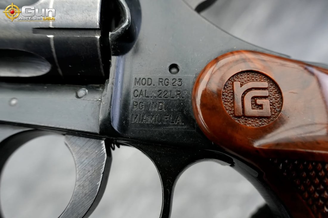 RG 23 .22 LR REVOLVER - 6