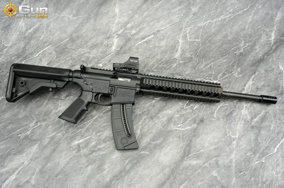 S&W M&P 15-22 .22 LR SEMI RIFLE (1 of 14)