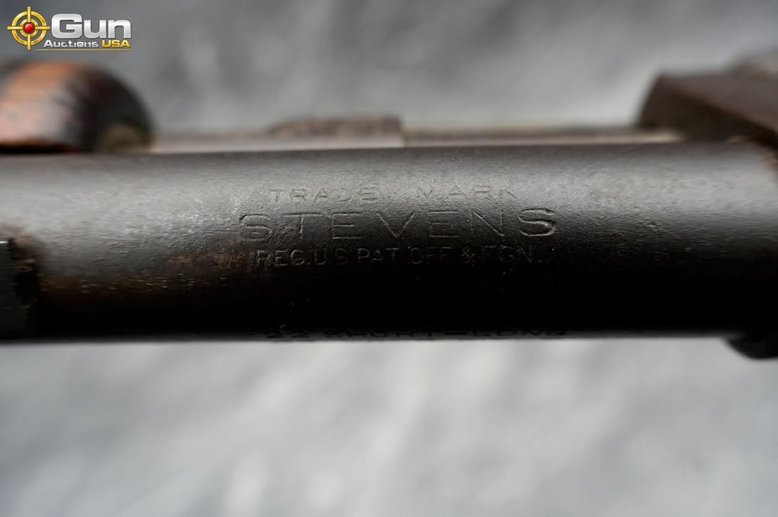 STEVENS VISIBLE LOADER .22 PUMP RIFLE - 5