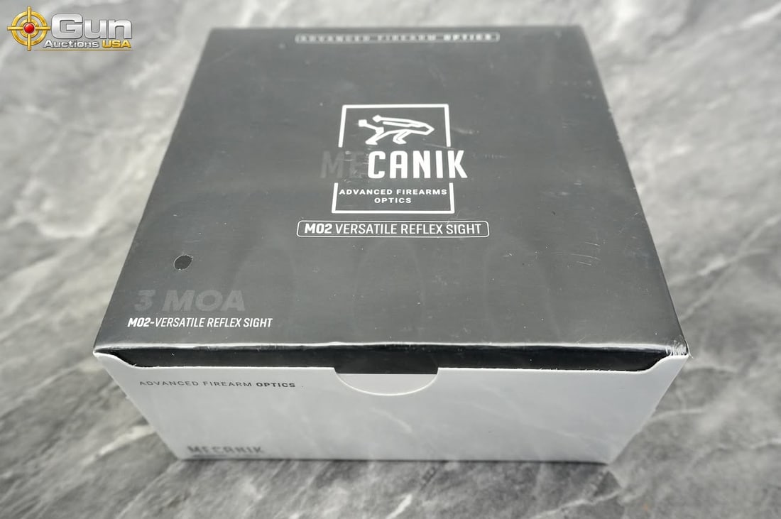 Canik MECANIK MO2 3 MOA reflex sight. New in box. (1 of 5)