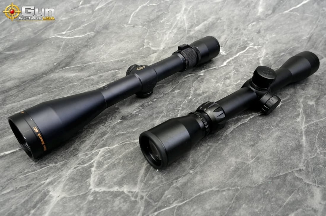 Two rifle scopes from Nikon and Konus. Good condit (1 of 11)