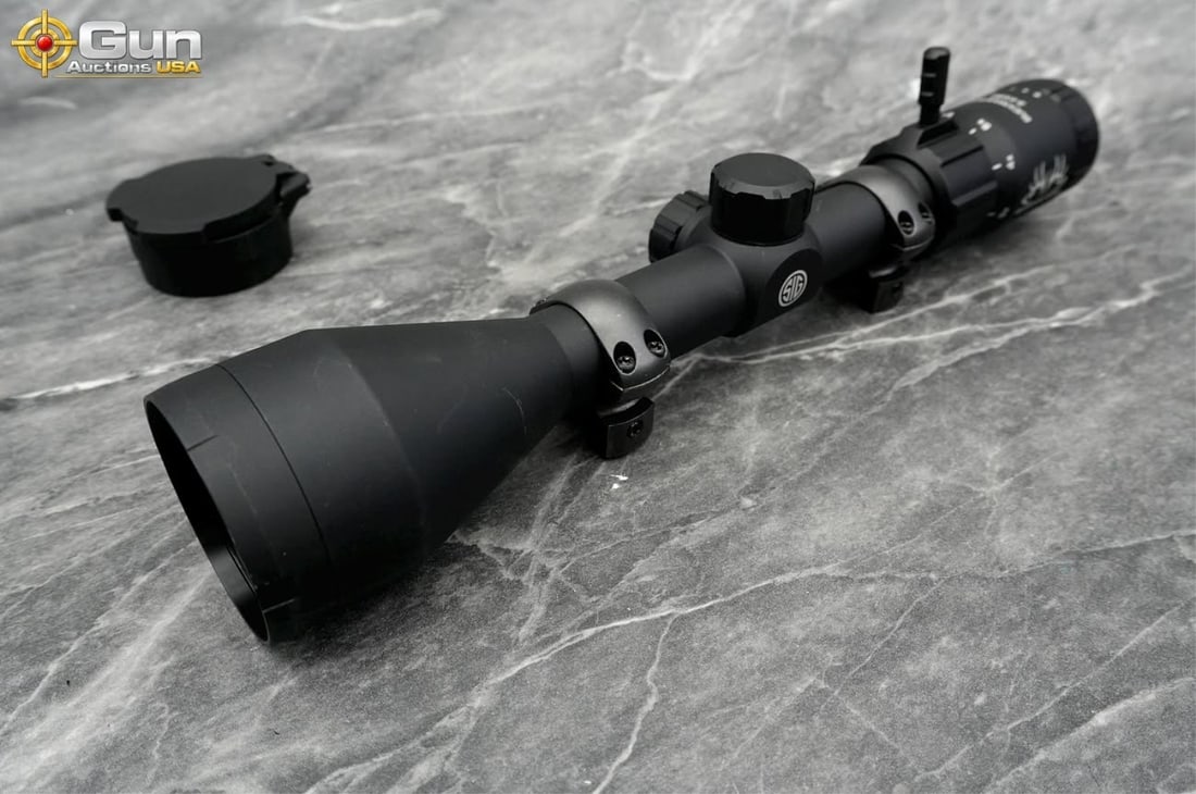 SIG Sauer Buckmasters 3-9x50mm rifle scope. Good C (1 of 12)
