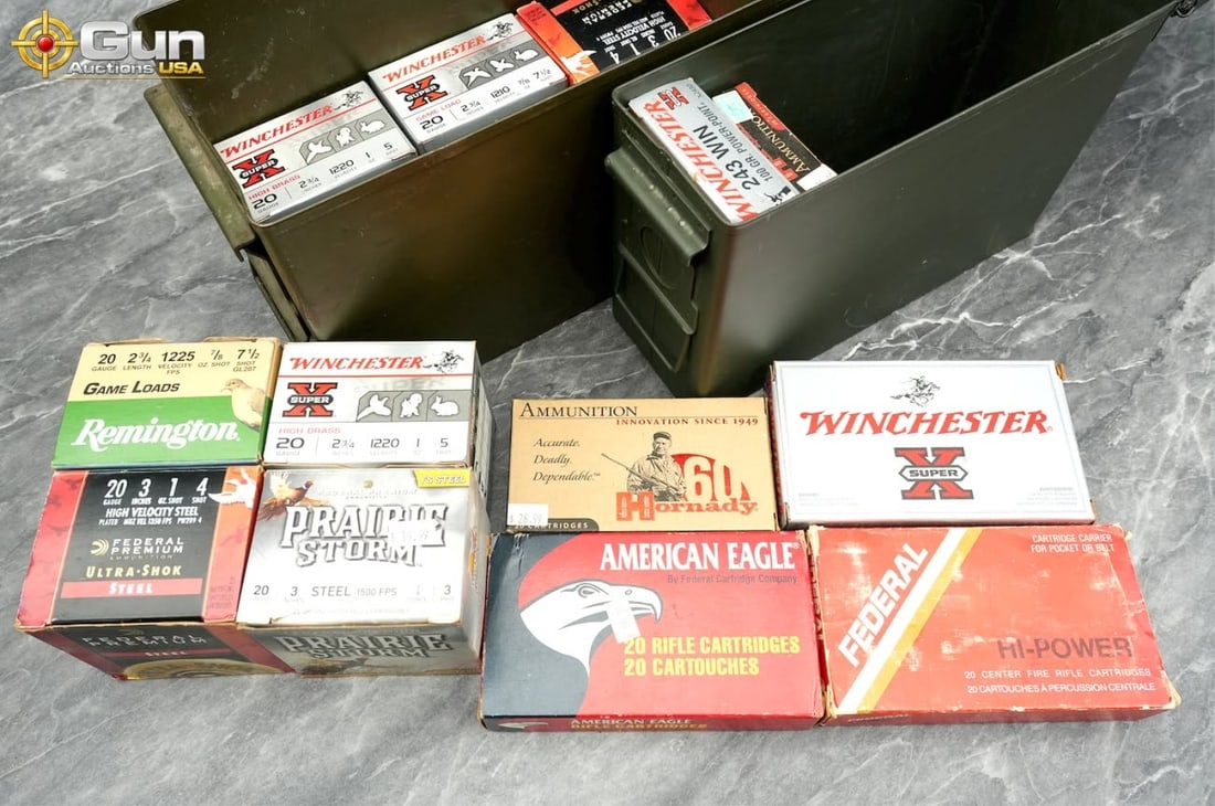 Federal, Winchester, Hornady, etc. 345 rounds in t (1 of 9)