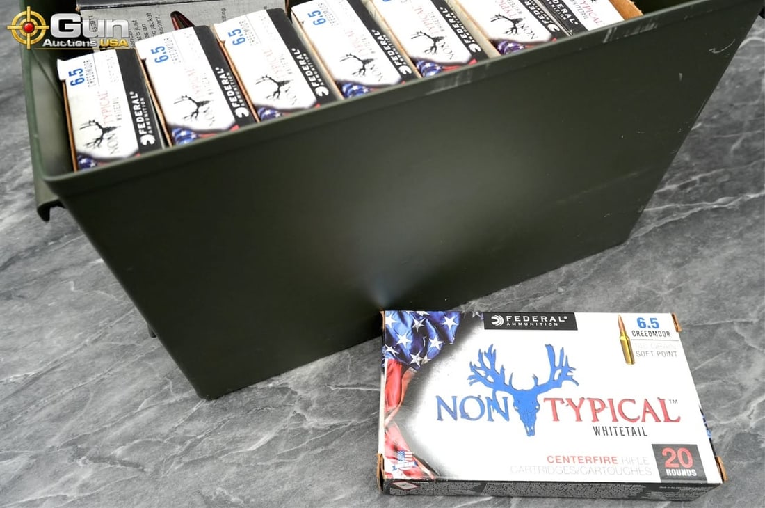 Federal Non Typical 6.5 Creedmoor ammo. 202 rounds (1 of 5)