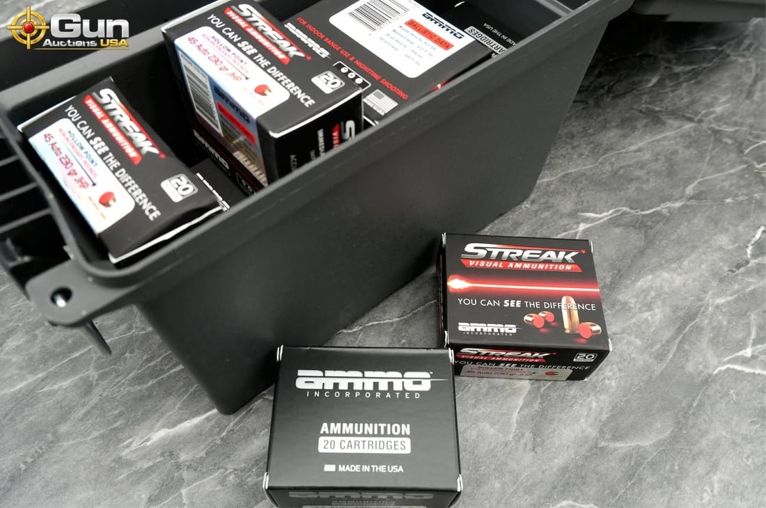 .45 Auto Ammo, Inc. Ammunition. 240 rounds in tota (1 of 4)