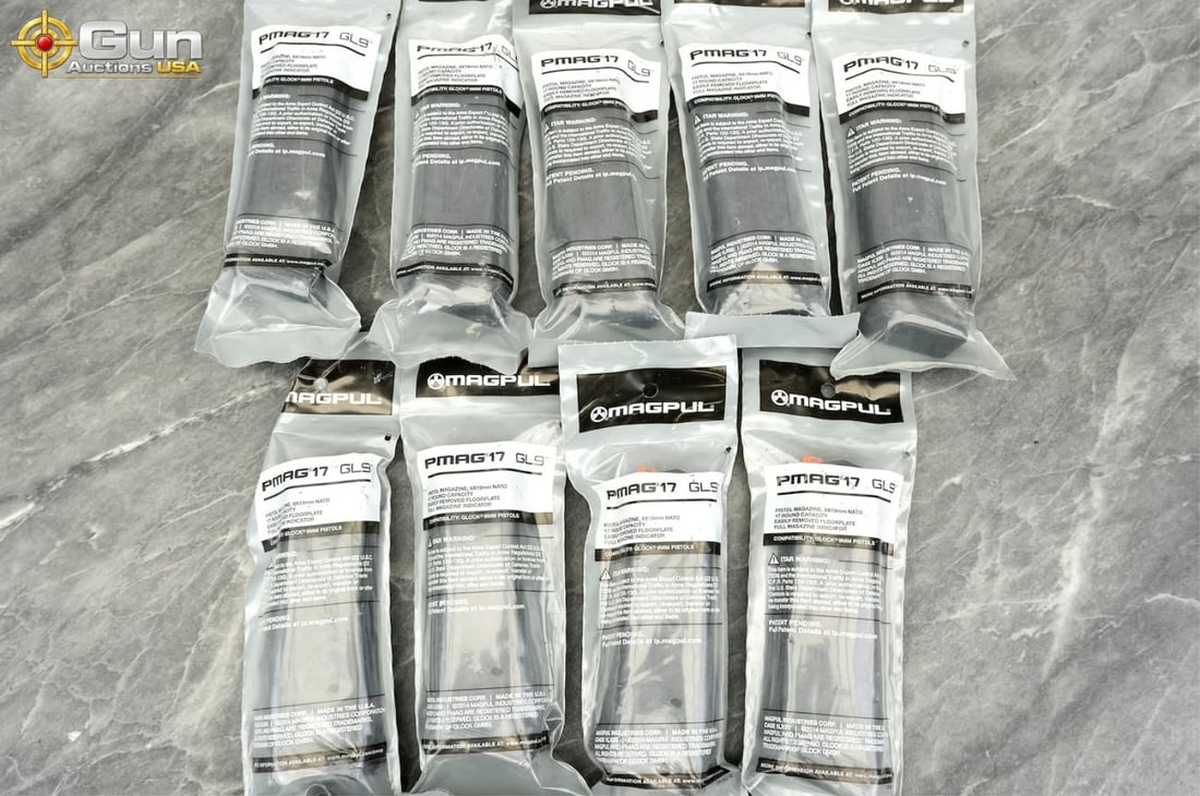 Magpul PMAG 17 GL9 17-round magazines. New Conditi (1 of 5)