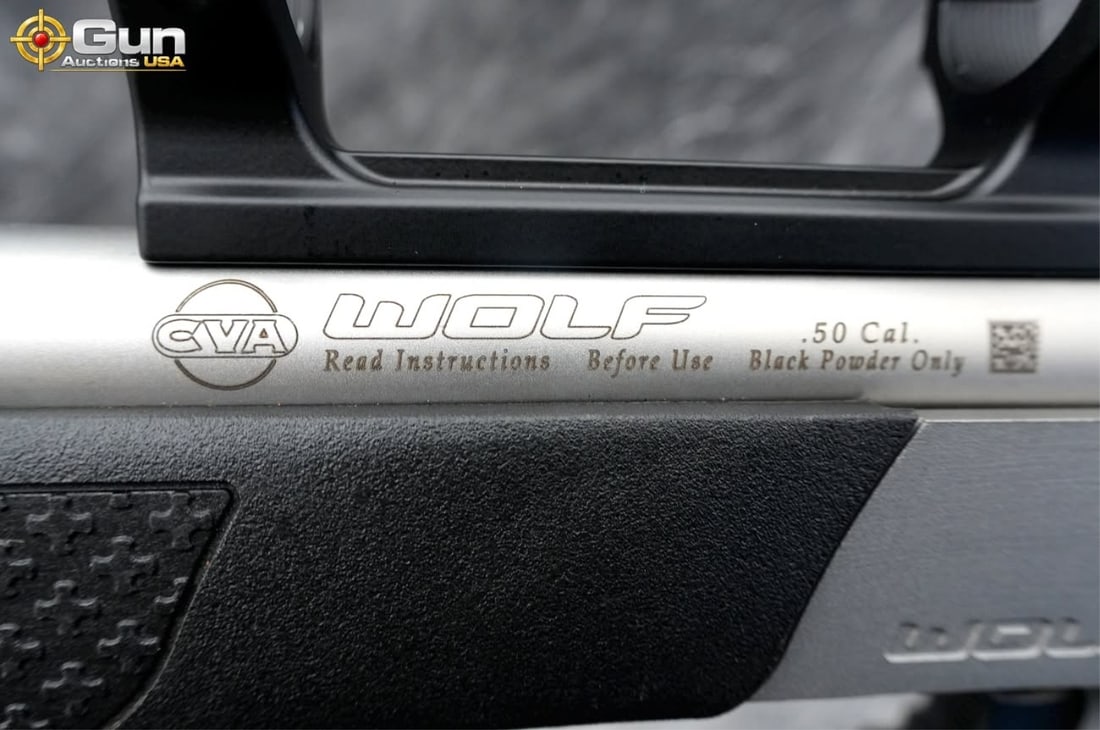 CVA WOLF .50 CAL SS MUZZLELOADER - 5
