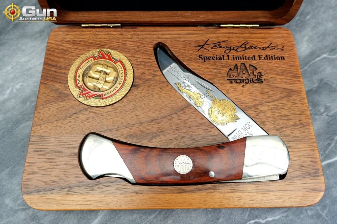 Three assorted commemorative folding pocket knives - 2