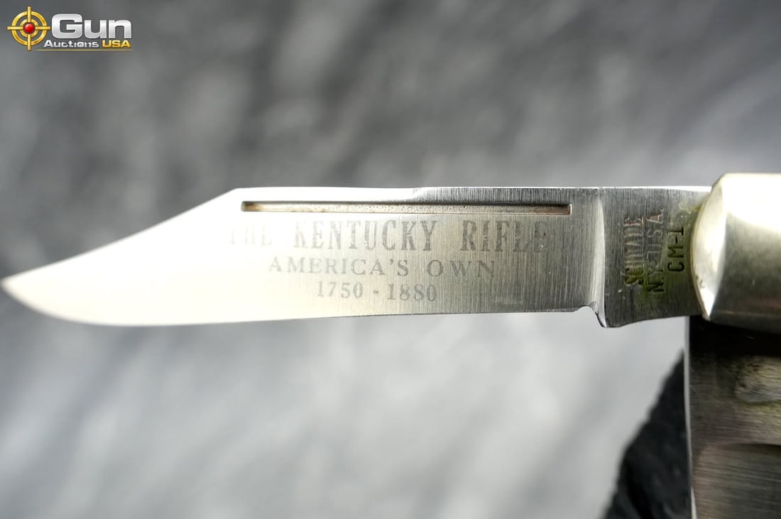 Five assorted pocket knives from multiple makers. - 4