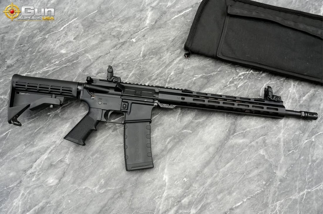 PALMETTO PA-15 5.56 NATO SEMI RIFLE 16": Palmetto State PA-15 5.56 NATO THREADED BARREL Semi Auto Rifle, 16" Barrel, Excellent Condition, Shiny Bore, Tight Action, sn:SCB167487Chambered in 5.56 NATO, this Palmetto State Armory PA-15 rifle