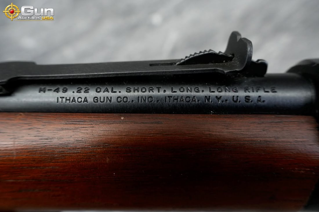 ITHACA M-49 .22 LEVER RIFLE - 4