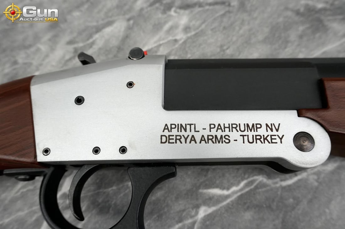 DERYA TRADITION 12 GA SINGLE SHOTGUN - 3